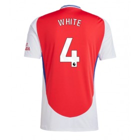 Arsenal Ben White #4 Hjemme skjorte 2024-25 Kortermet